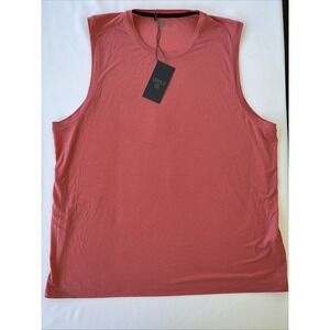 NEW Men's XL VRST 30+‎ UV Protection Pink Rouge Icon Tank Top F16